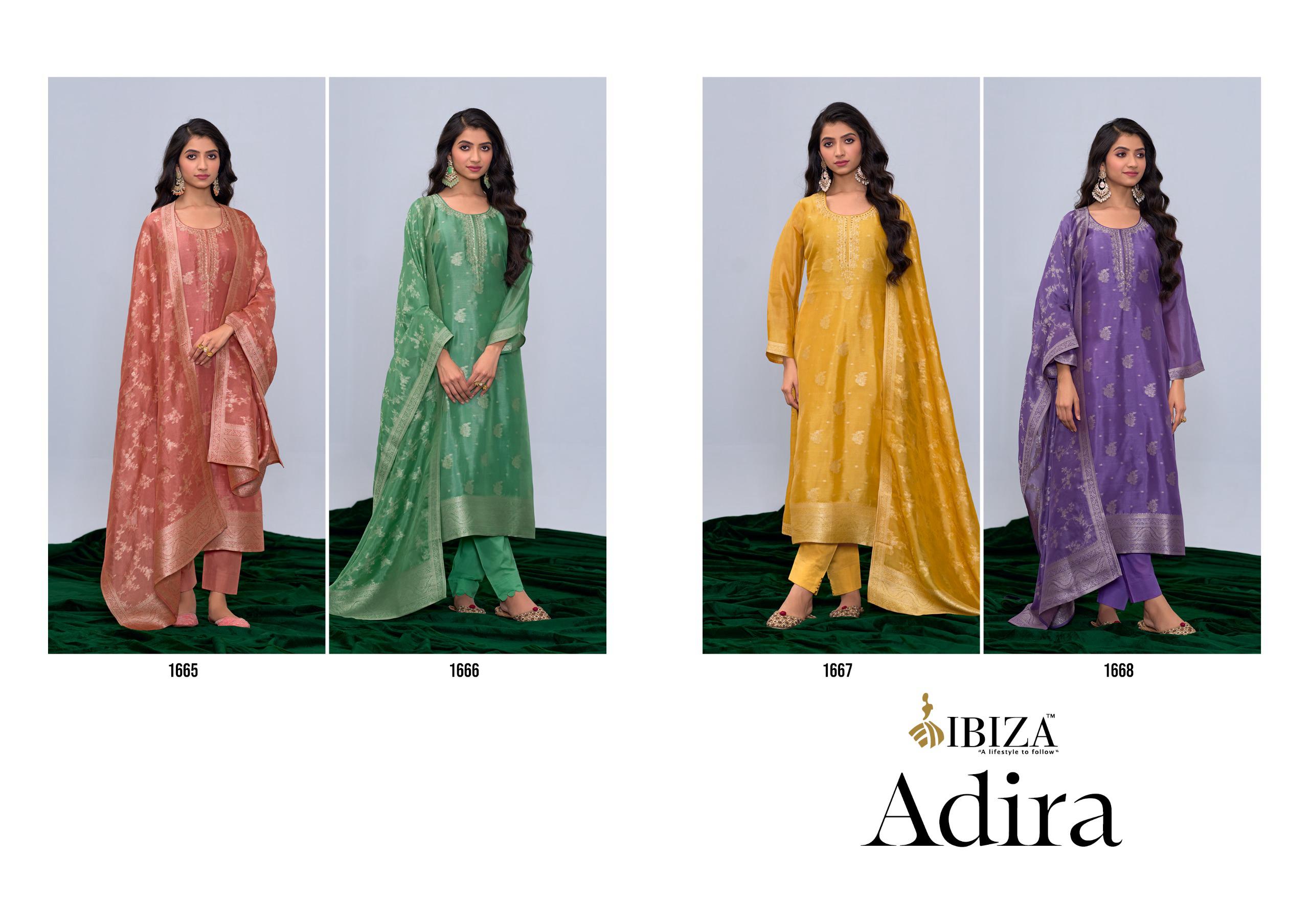 Ibiza Adira Pure Kosa Silk Jacquard Salwar Suit Wholesale Catalog - Image 7