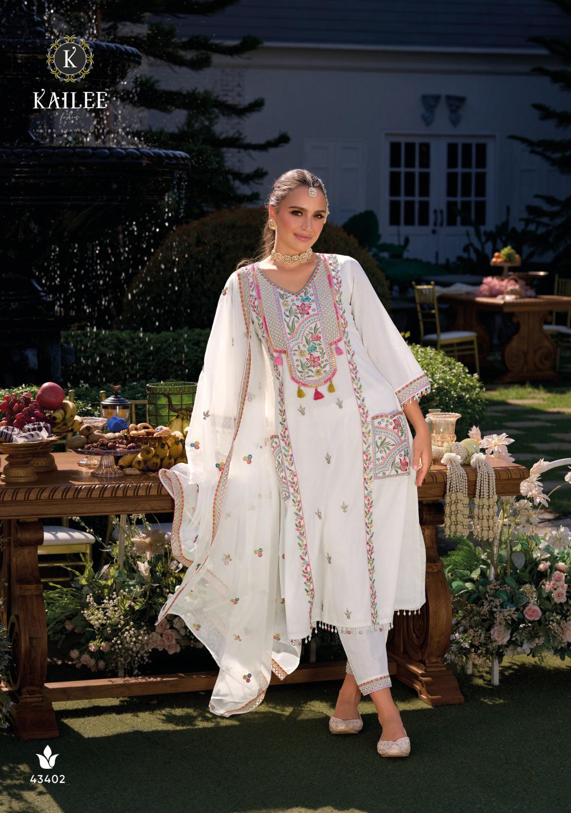 Kailee Fashion Shaili Pure Cotton Wholesale Readymade Salwar Suit Collection - Image 6