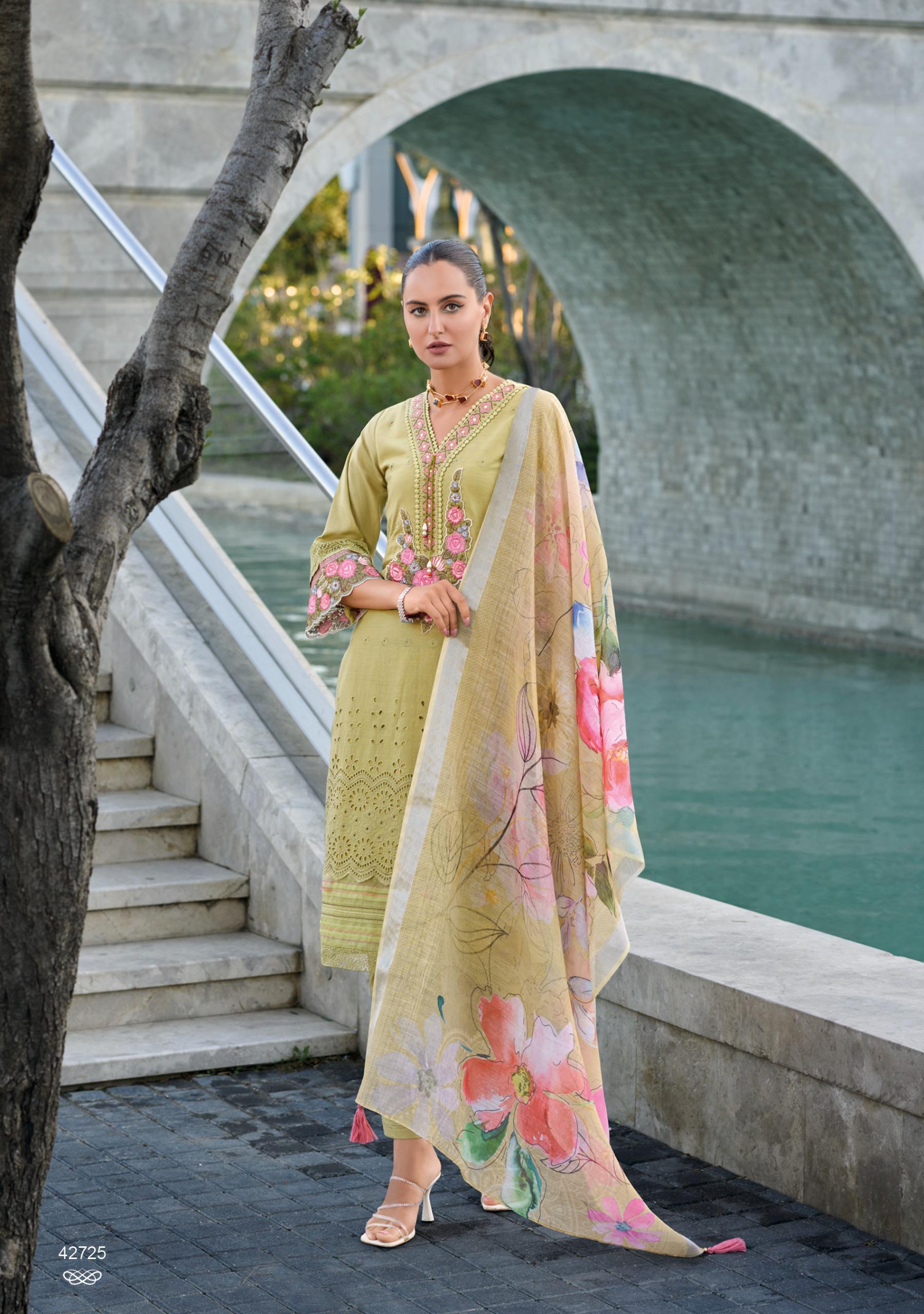 Kailee Suffy Cotton Chikankari Wholesale Readymade Salwar Suit Catalog - Image 6