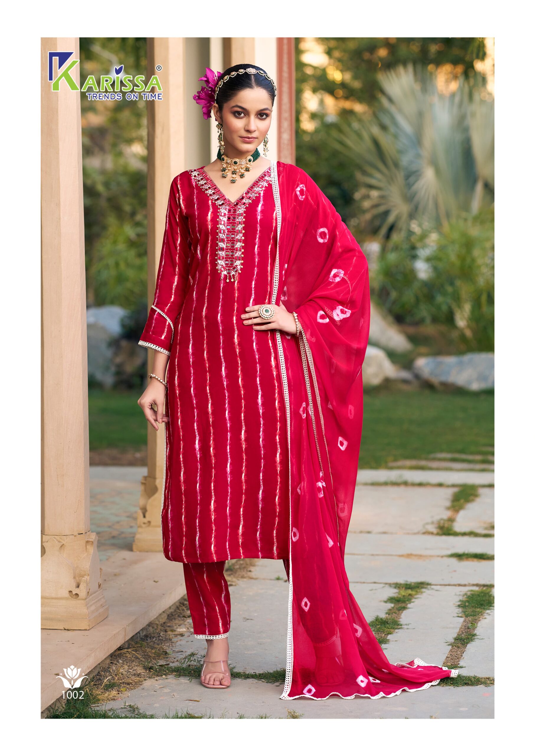 Karissa Lizaa Rayon Printed Wholesale Kurti Bottom With Dupatta Collection - Image 4