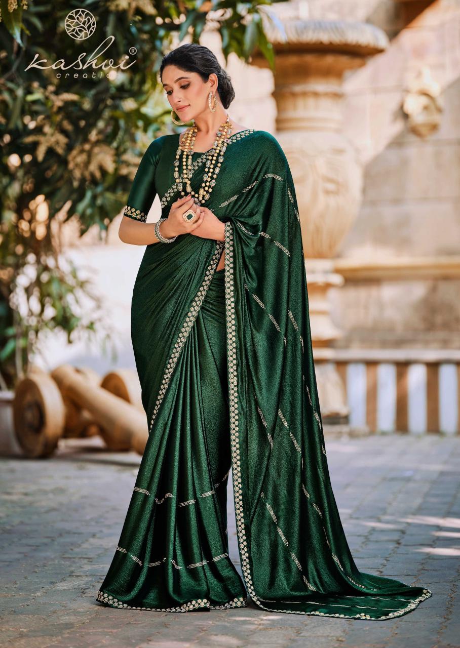 Kashvi Creation Platinum-Vol 7 Pn Soft Silk Wholesale Fancy Sarees Collection - Image 3