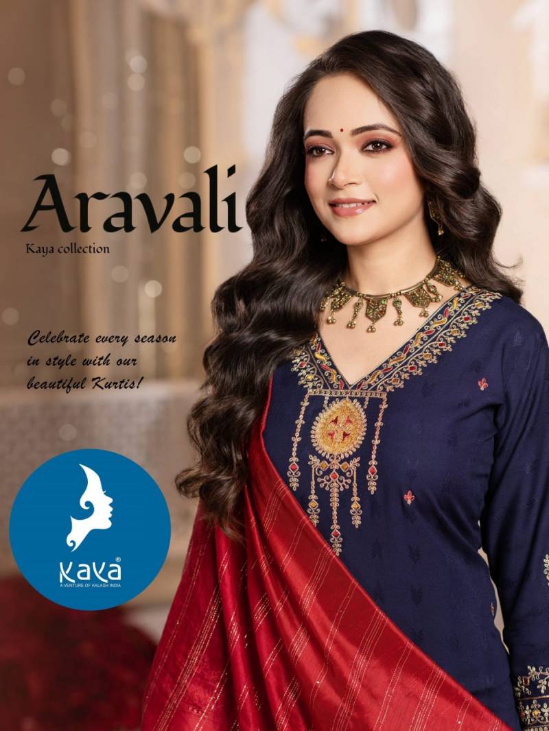 Kaya Aravali Rayon Wholesale Kurti Bottom With Dupatta Collection