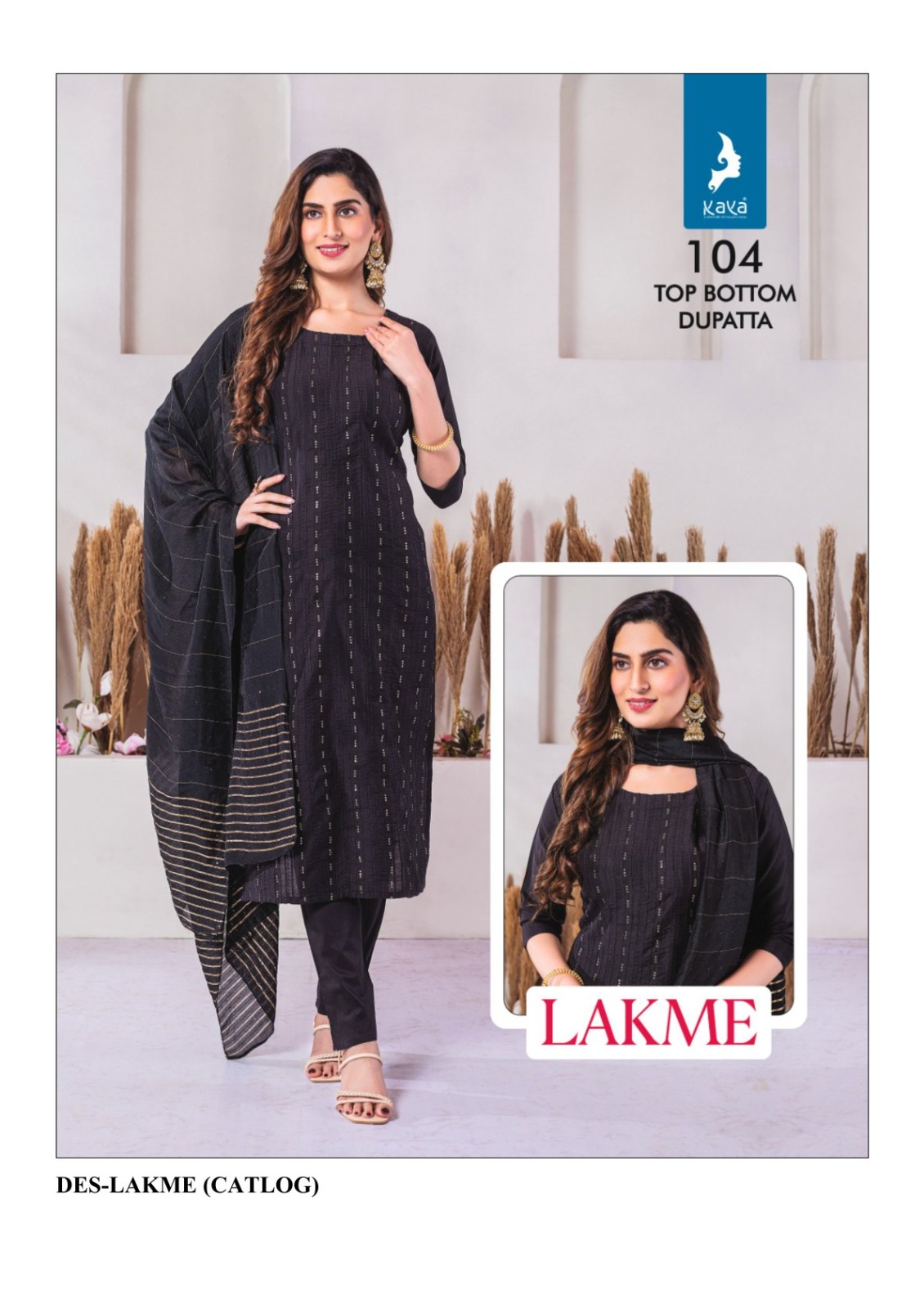 Kaya Lakme Long Slub Wholesale Kurti Bottom With Dupatta Collection - Image 8