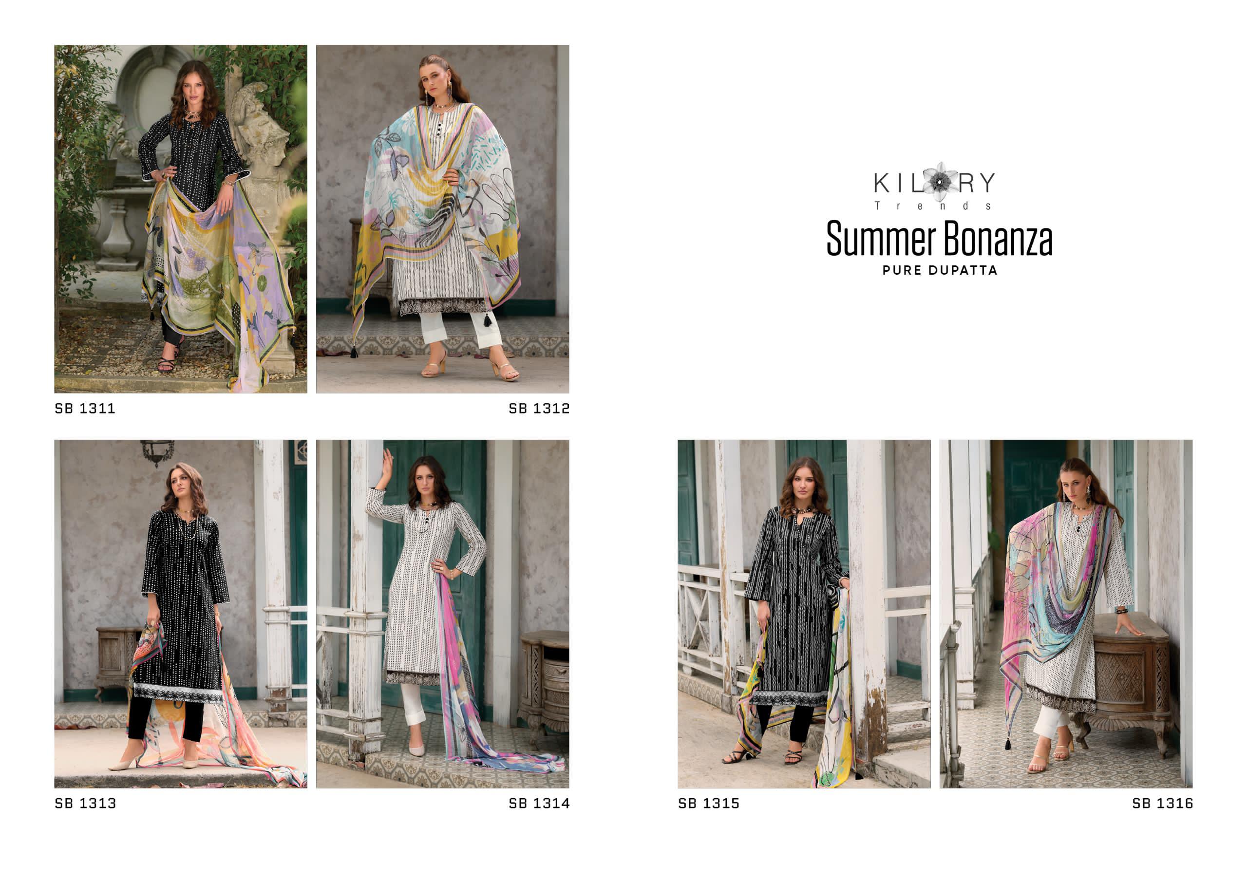 Kilory Trends Summer Bonanza Pure Lwan Cotton Wholesale Pakistani Salwar Suit Catalog - Image 7