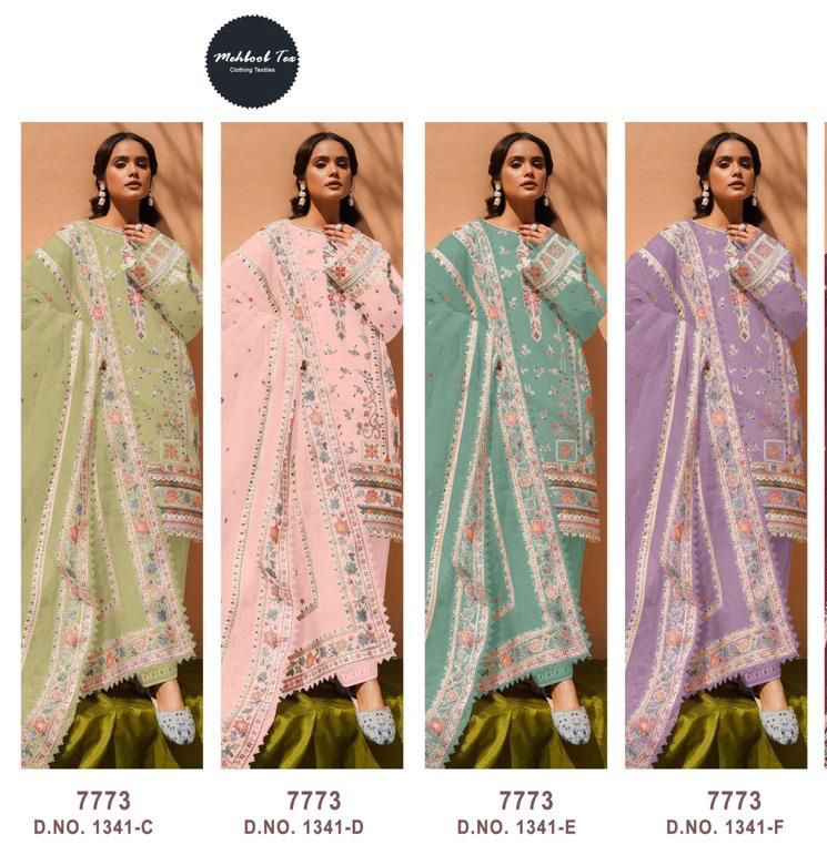 Mehboob Tex 1341 Cotton Wholesale Pakistani Salwar Suit Catalog - Image 6