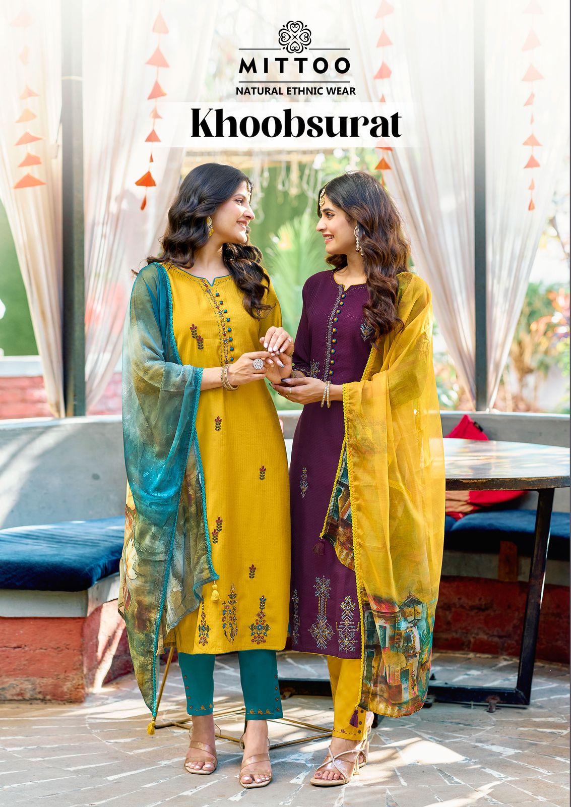 Mittoo Khoobsurat Kurti With Bottom Dupatta Wholesale Catalog (1)