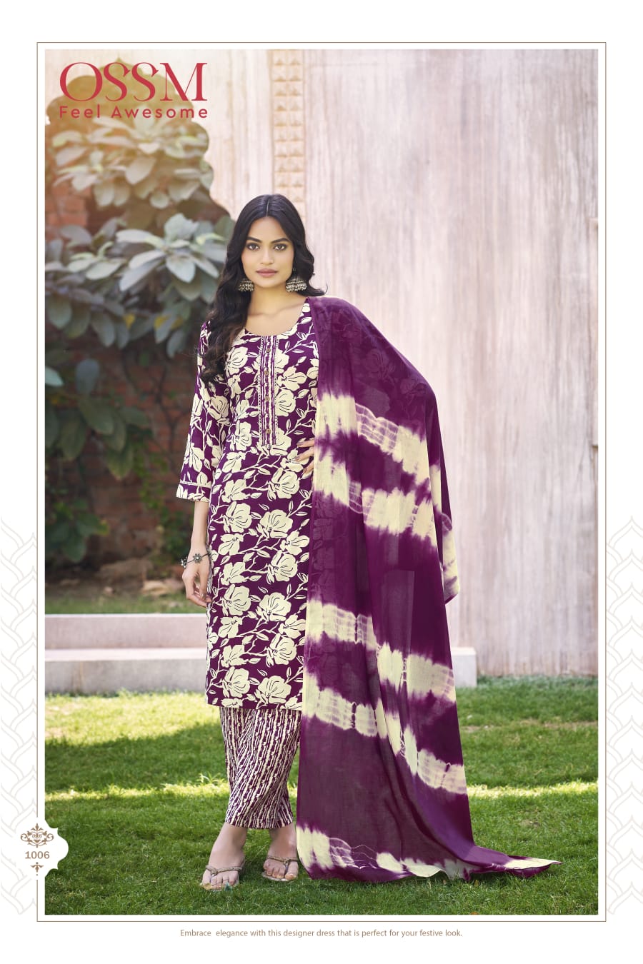 Ossm Celebrity Heavy Rayon Print Wholesale Readymade Salwar Suit Collection - Image 2