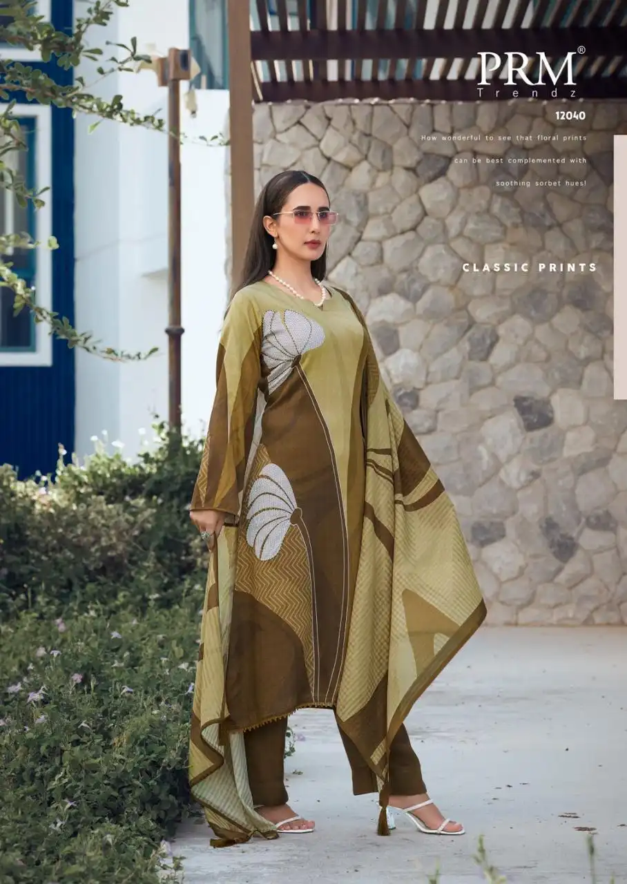 PRM Trendz Amber Pure Jam Cotton Wholesale Salwar Suit Catalog - Image 6