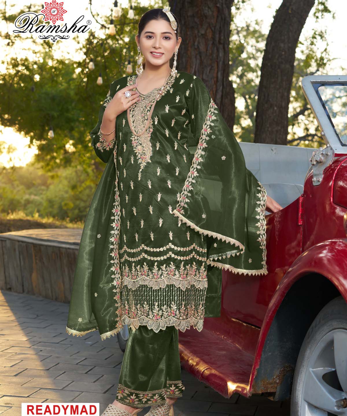 Ramsha R 1243 I To L Shimmer Wholesale Readymade Pakistani Eid Collection
