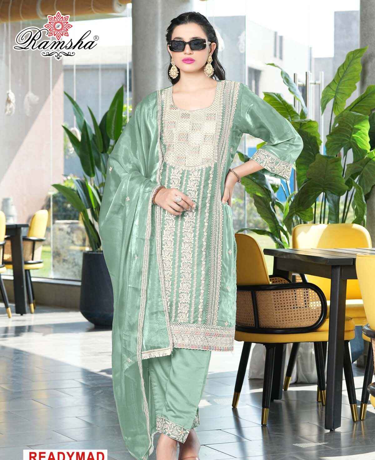 Ramsha R-1266 Nx Jimi Chu Wholesale Pakistani Readymade Eid Collection