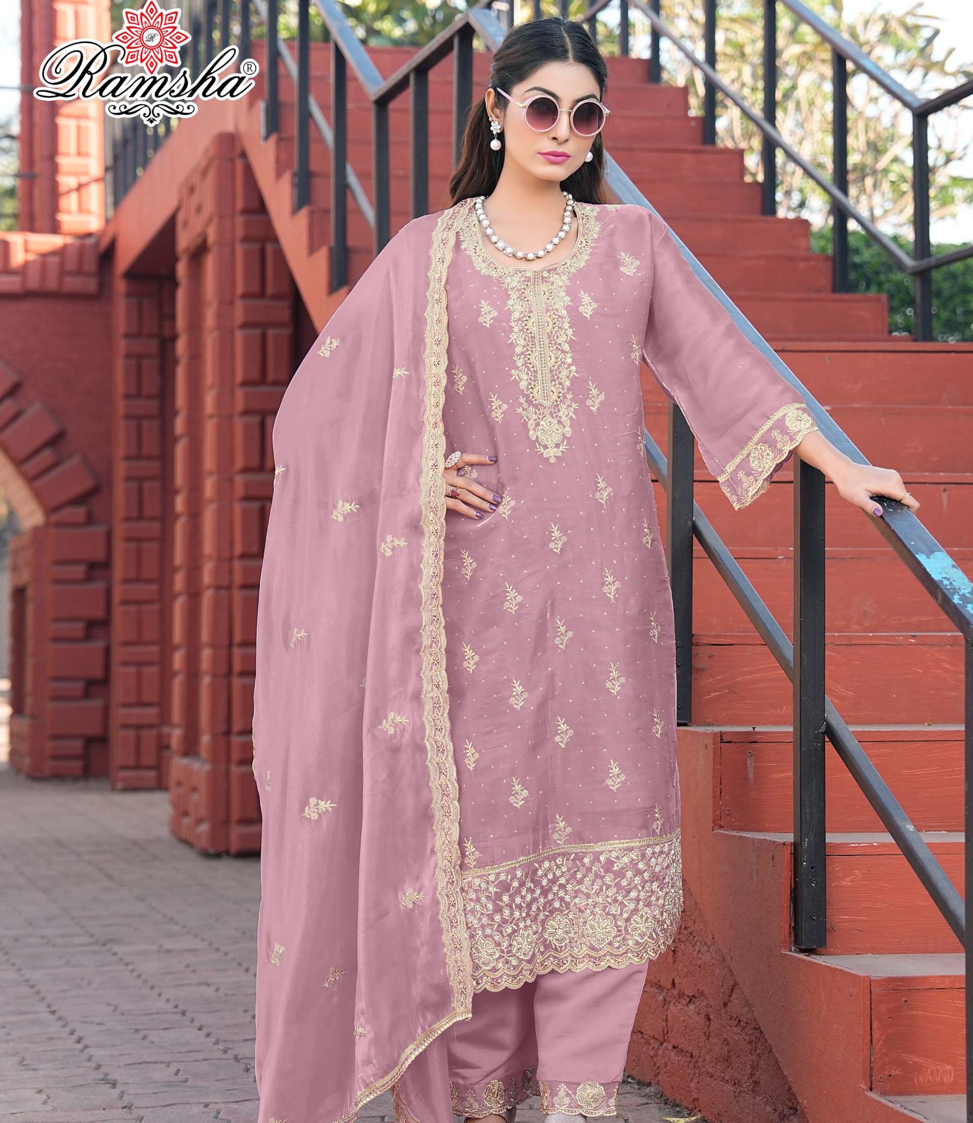 Ramsha R-1269 Nx Jimi Chu Wholesale Pakistani Readymade Salwar Suit Catalog