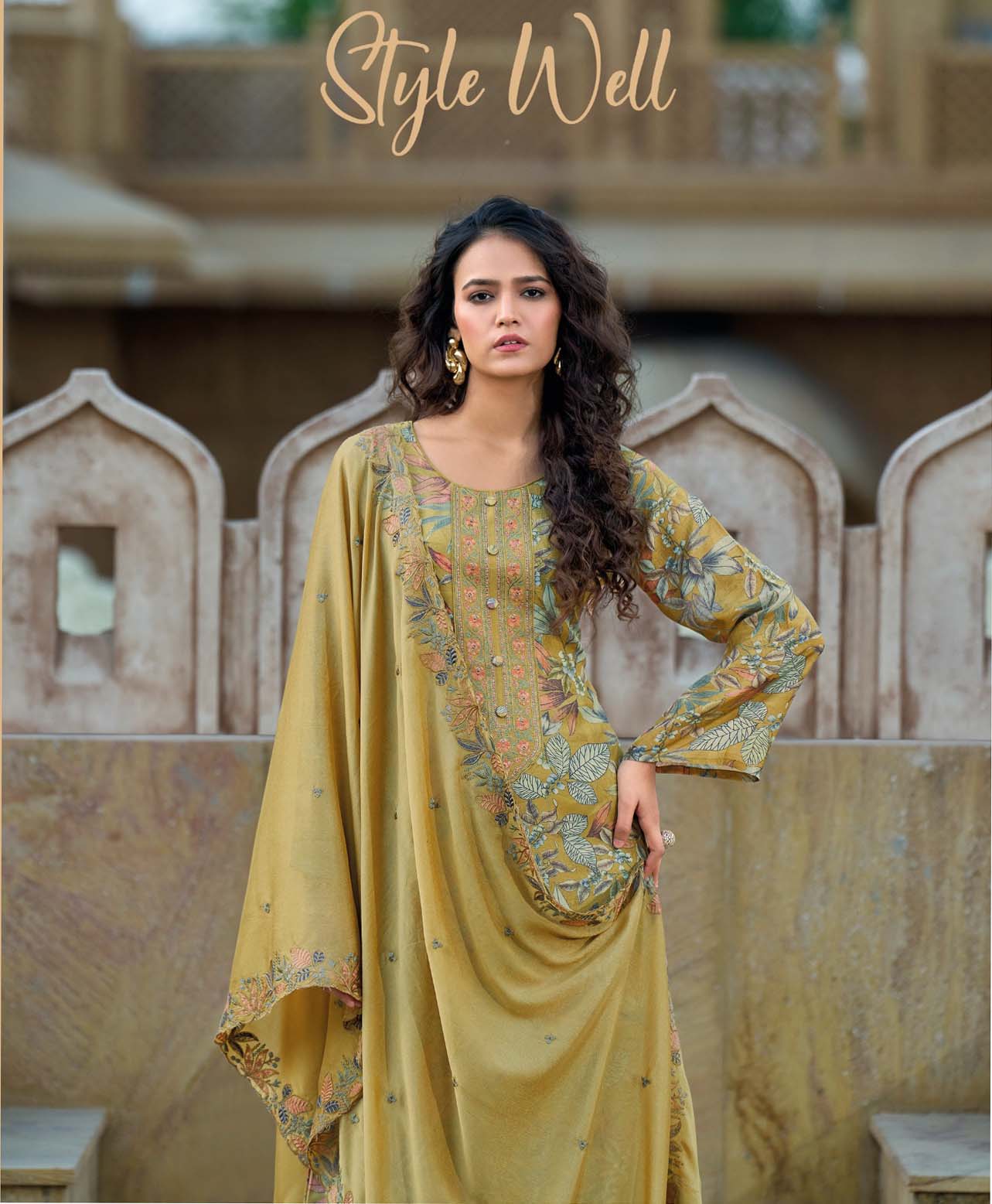Rang Fashion Style Well Pure Viscose Muslin Wholesale Fancy Salwar Suit Catalog