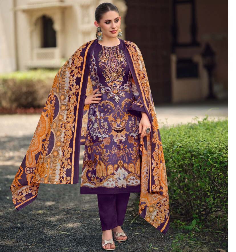 Riaz Arts Musafir Vol 19 Lawn Digital Printed Wholesale Pakistani Dress Material Catalog