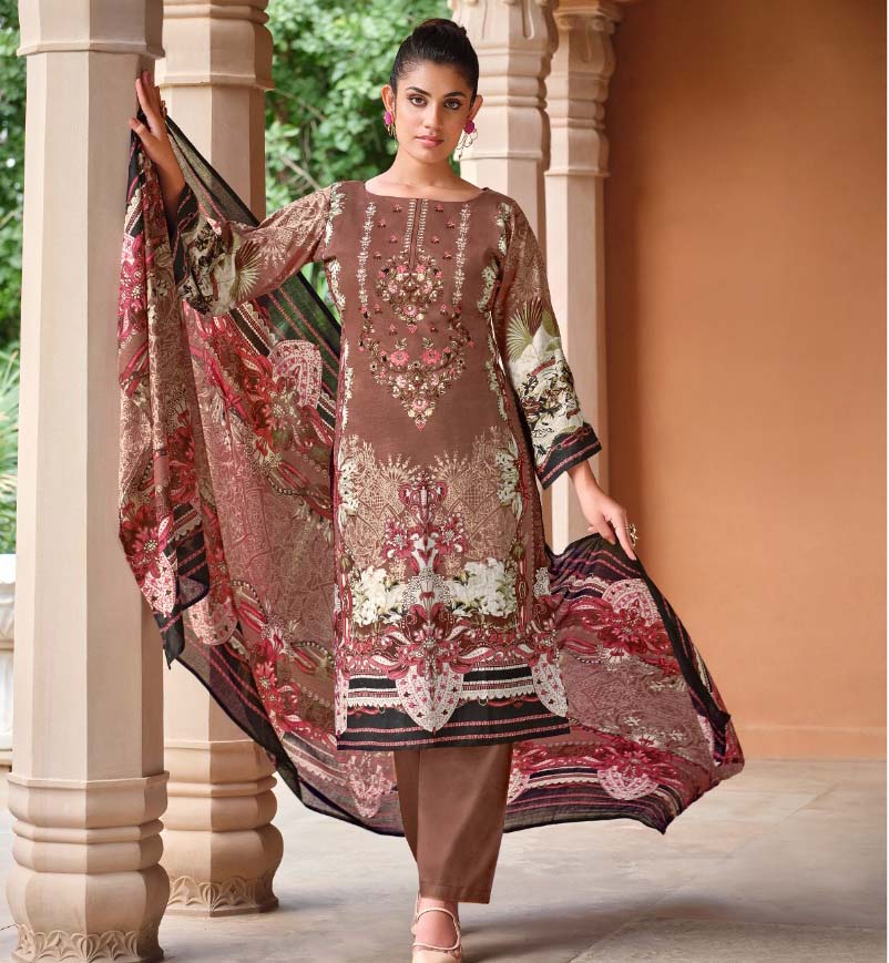 Romani Aarzu Vol 11 Soft Cotton Digital Printed Wholesale Pakistani Salwar Suit Catalog