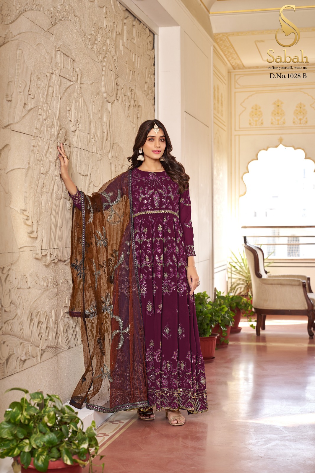 Sabah Anokhi Semi-Stitched Faux Georgette Suit Collection Set - Image 10