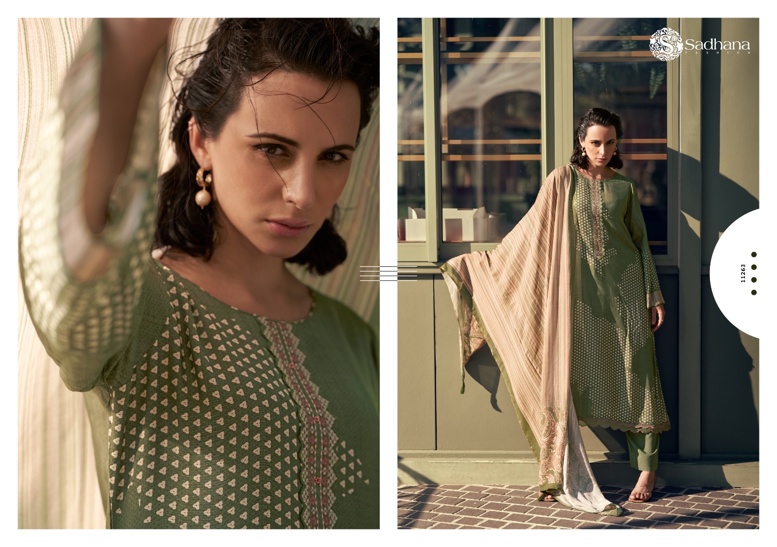 Sadhana Fashion Aleena Pure Musline Silk Digital Print Wholesale Fancy Salwar Suit Collection - Image 3