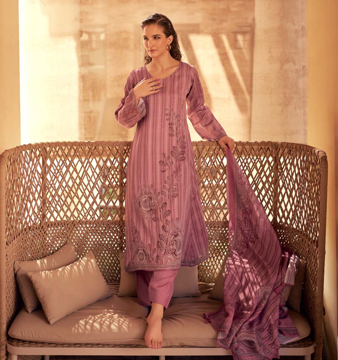 Sadhana Fashion Arisa Pure Jaam Cotton Wholesale Fancy Salwar Suit Catalog