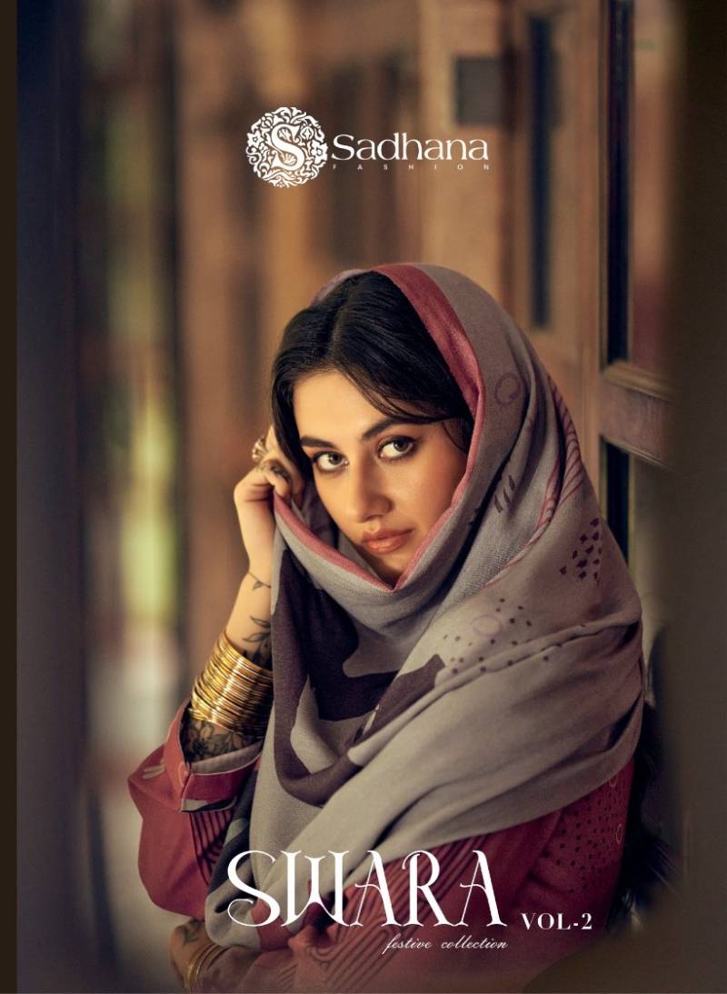 Sadhana Swara Vol 2 Jaam Cotton Digital Print Wholesale Dress Material Collection