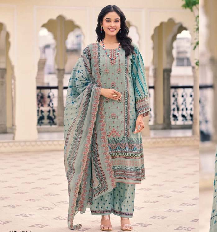 Sharaddha Designer Bin Saeed Vol-13 Pure Cotton Wholesale Pakistani Salwar Suit Catalog