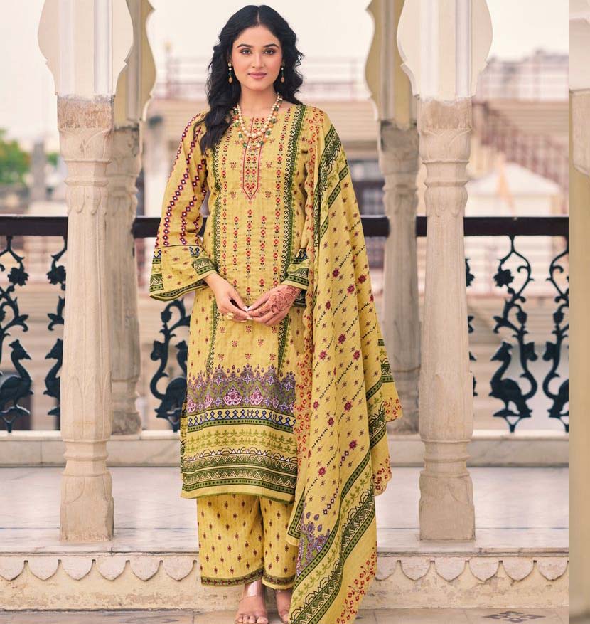 Shraddha Bin Saeed Lawn Collection Vol 13 Cotton Wholesale Pakistani Suit Catalog