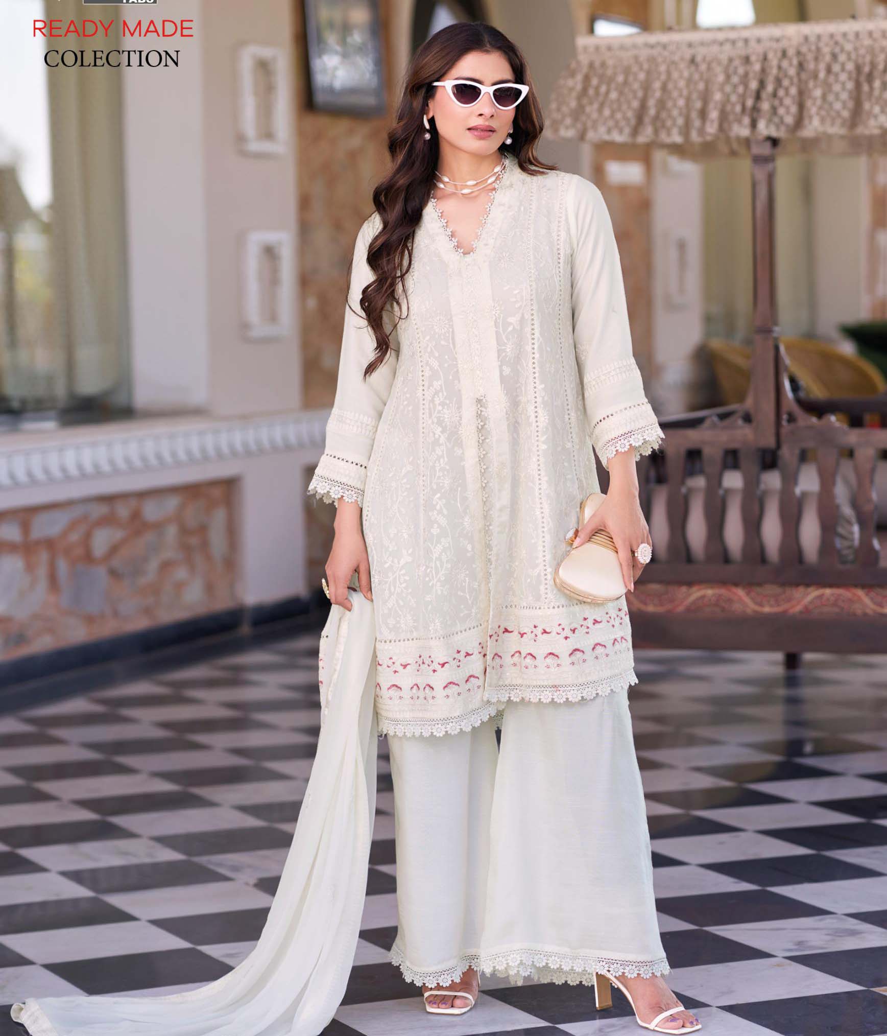 Shree Fabs Desin 1653 Ragga Siffon Wholesale Pakistani Readymade Salwar Suit Catalog