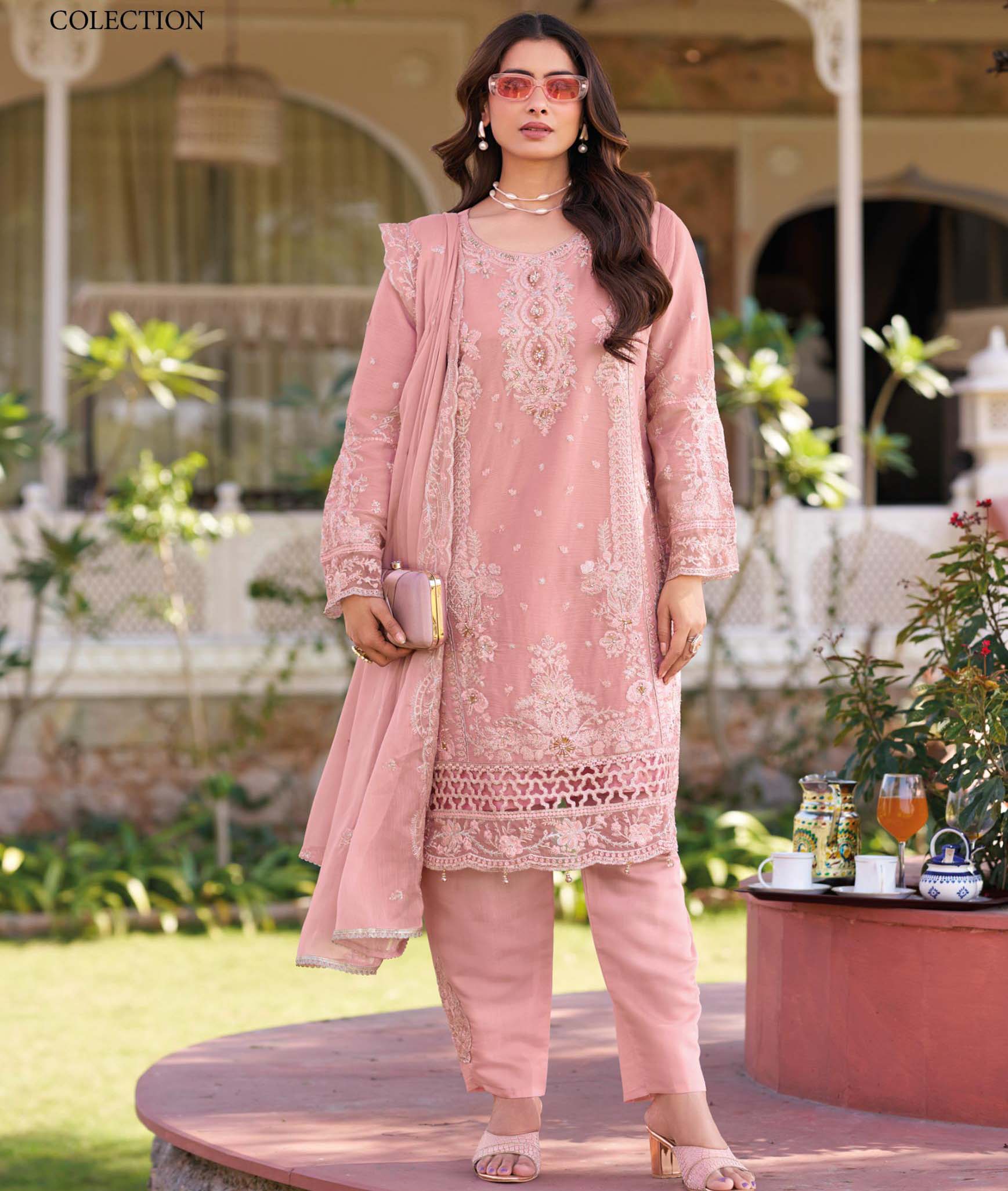 Shree Fabs Dn 1645 Ragga Siffon Wholesale Pakistani Readymade Salwar Suit Catalog