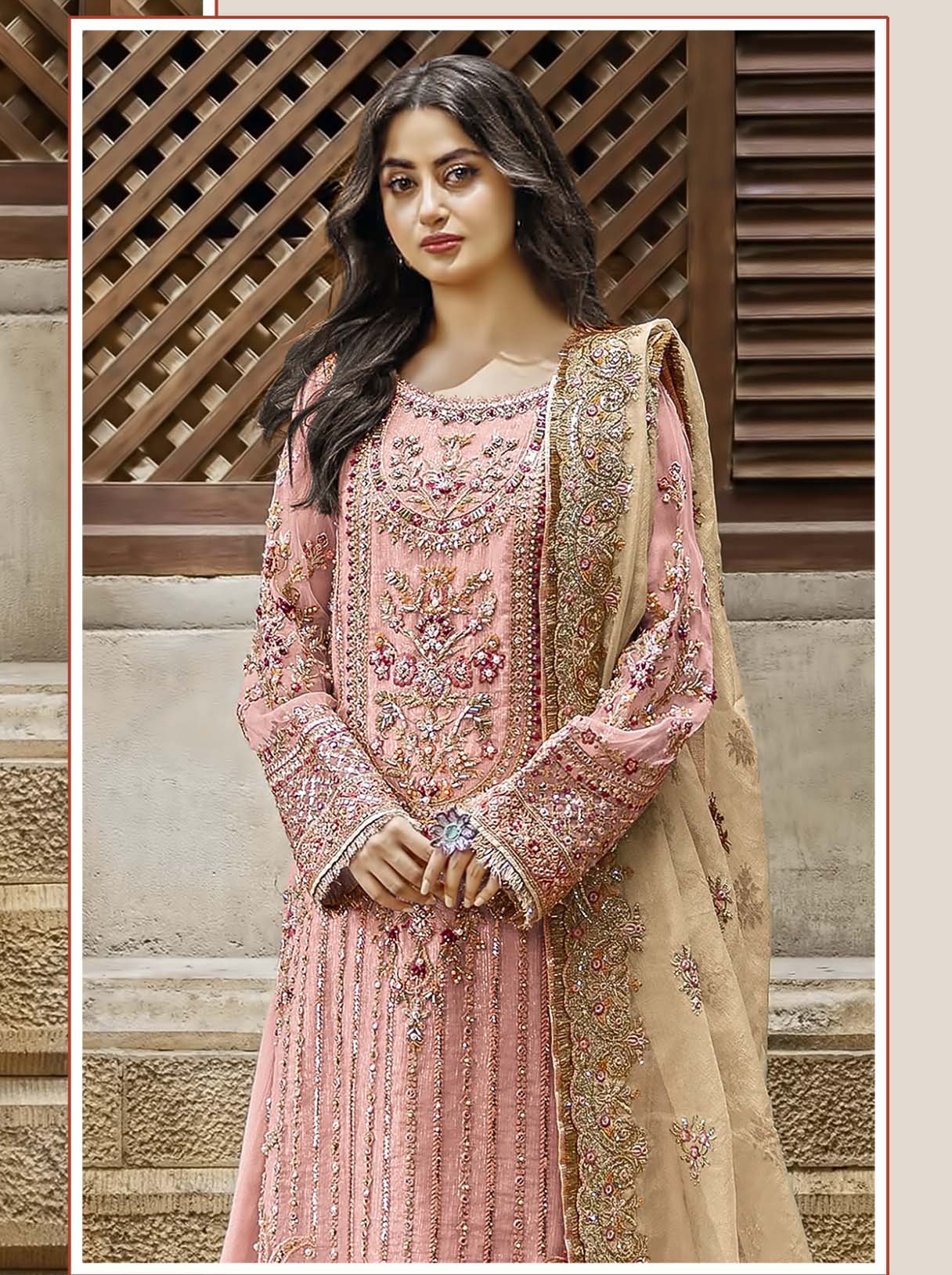 Shree Kt 5220 Organza Embroidered Wholesale Pakistani Eid Collection