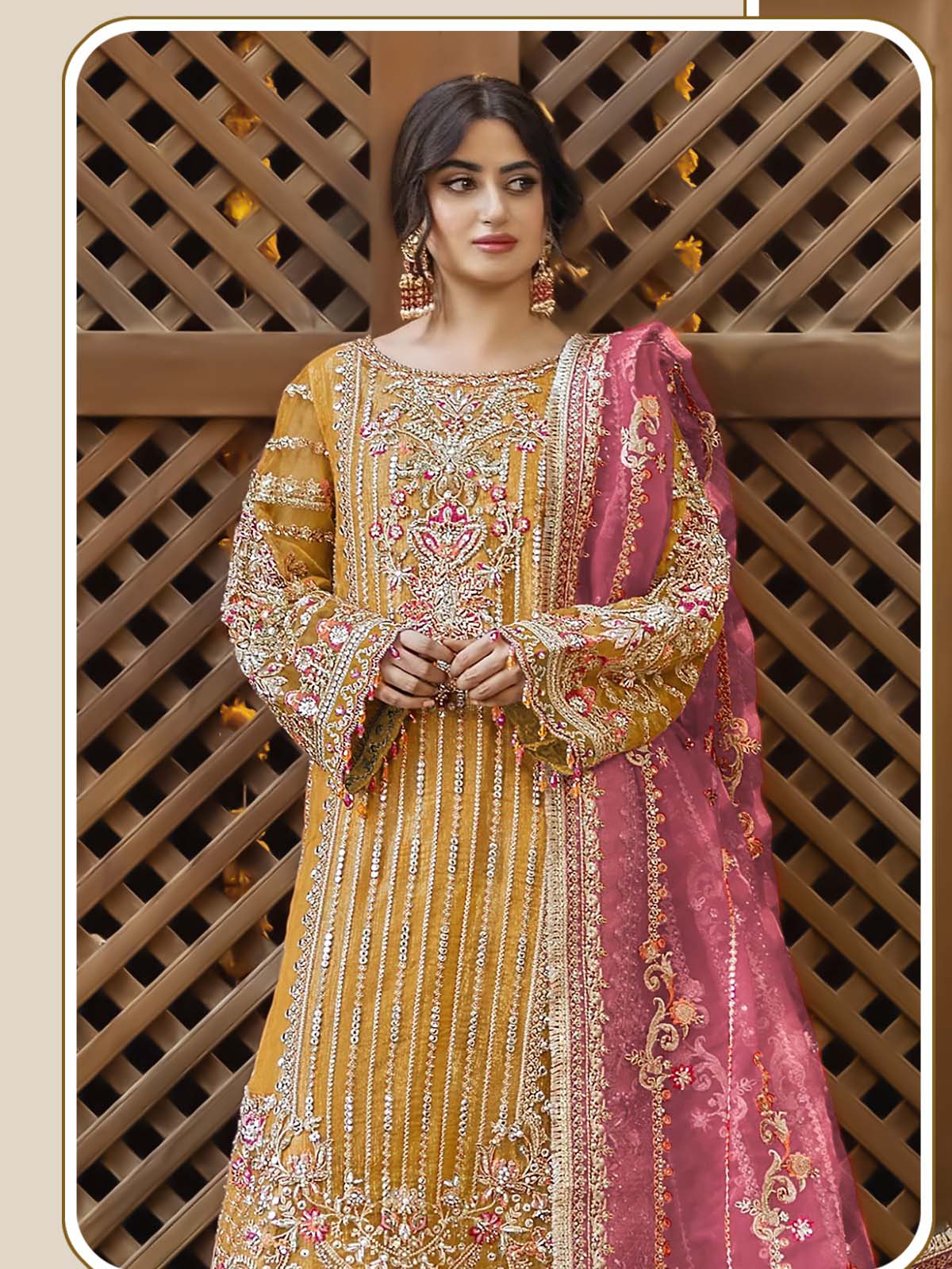 Shree Kt 5221 Organza Embroidered Wholesale Pakistani Eid Collection