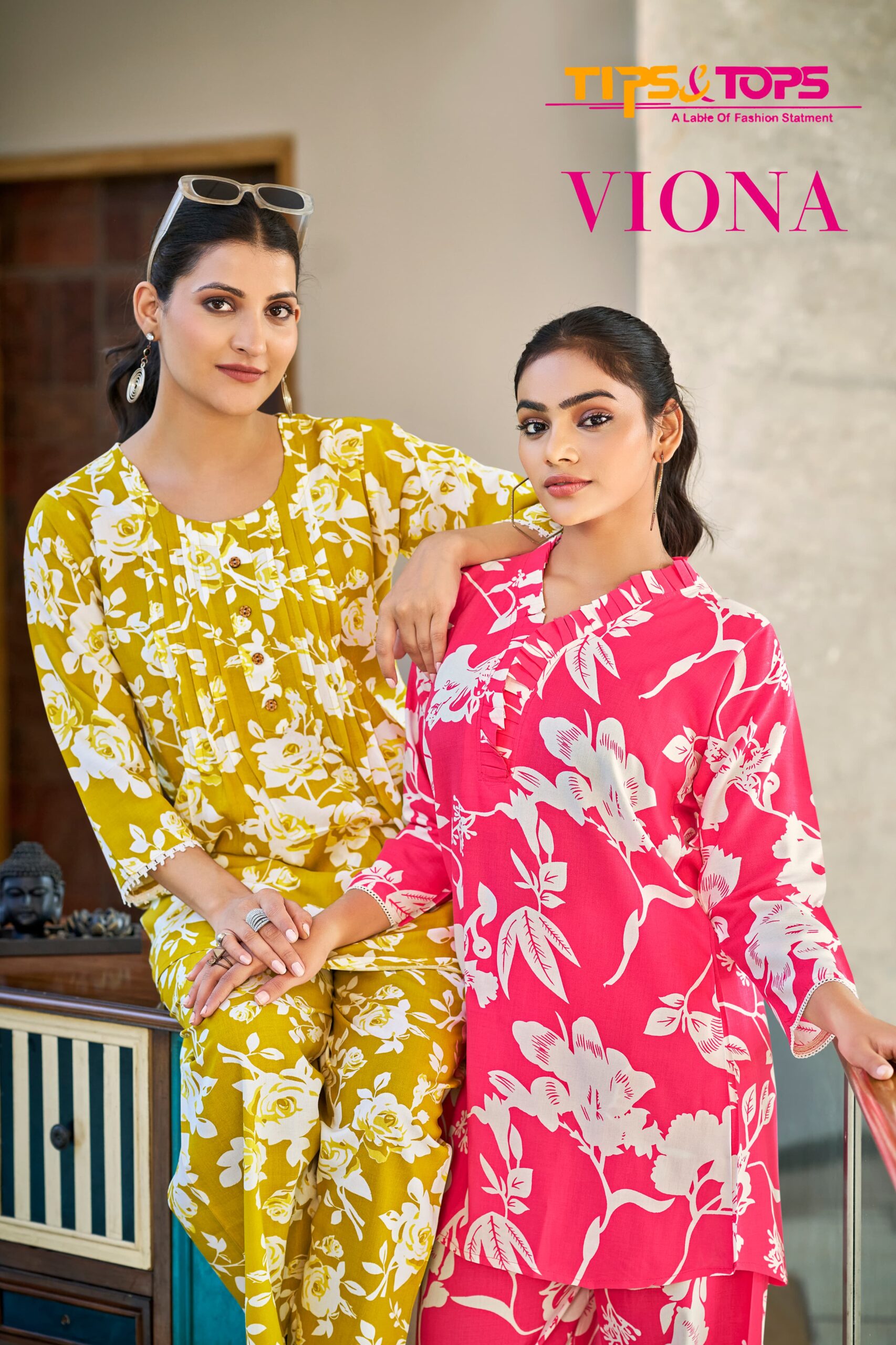 Tips & Tops Viona Heavy Rayon Wholesale Co-Ord Set Catalog