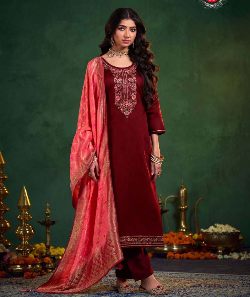 Triple A Heena Jam Cotton Wholesale Designer Salwar Suit Catalog