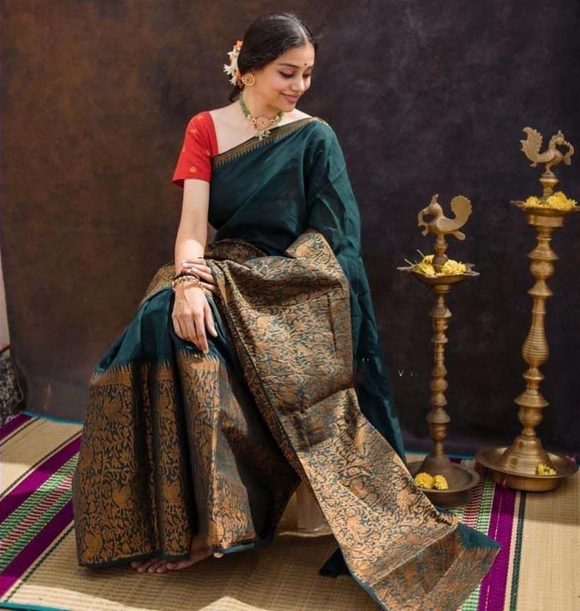 Vardan Ethnic Kp-R- 070 Soft Lichi Silk Wholesale Fancy Saree Catalog