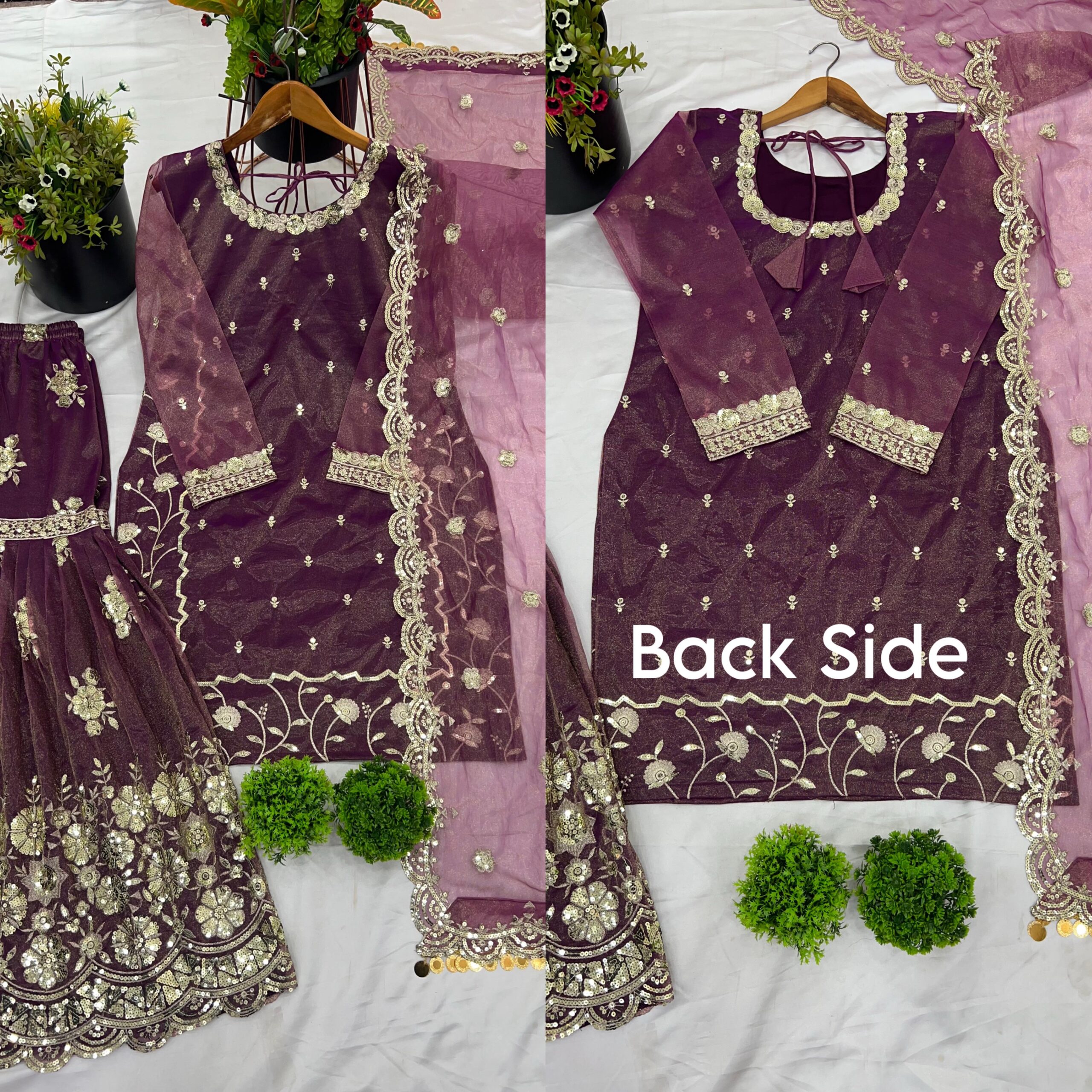 Vardan Ethnic Srk-5240 Twill Net Wholesale Pakistani Readymade Eid Collection - Image 7