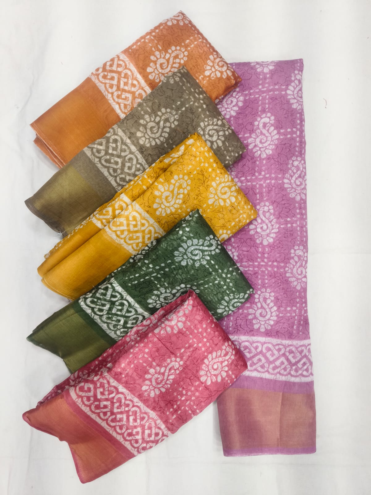 Vardan Kamlapati Cotton Jari Wholesale Sarees Collection - Image 3