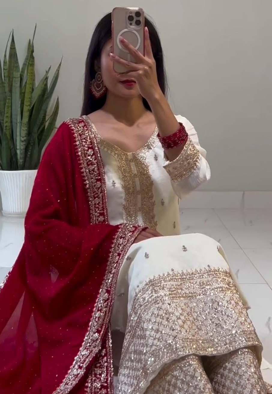 Vardan Srk-5140 Chinnon Silk Wholesale Pakistani Readymade Eid Collection