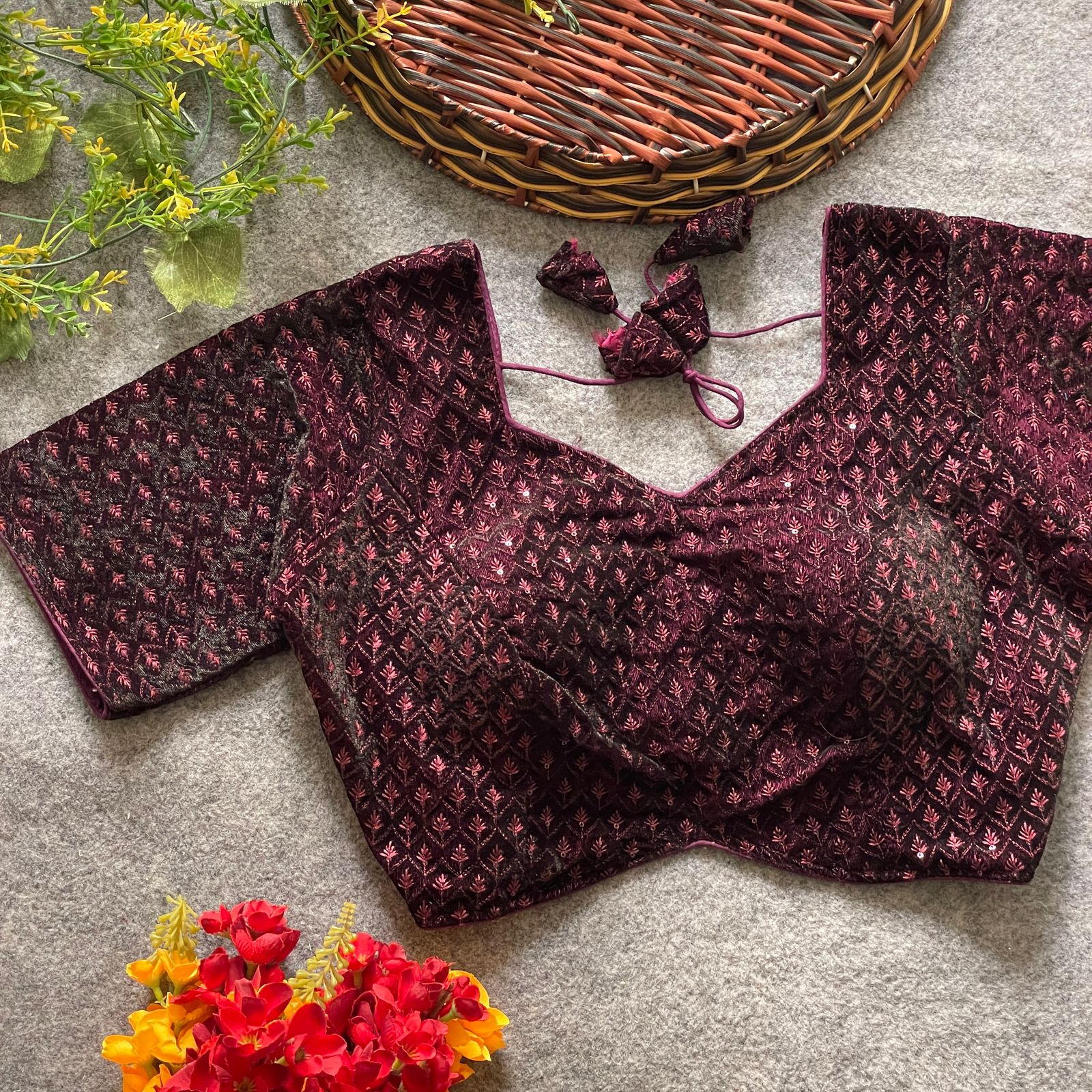 Vardan The 007 Heavy Pure Soft Velvet Wholesale Designer Blouse Collection