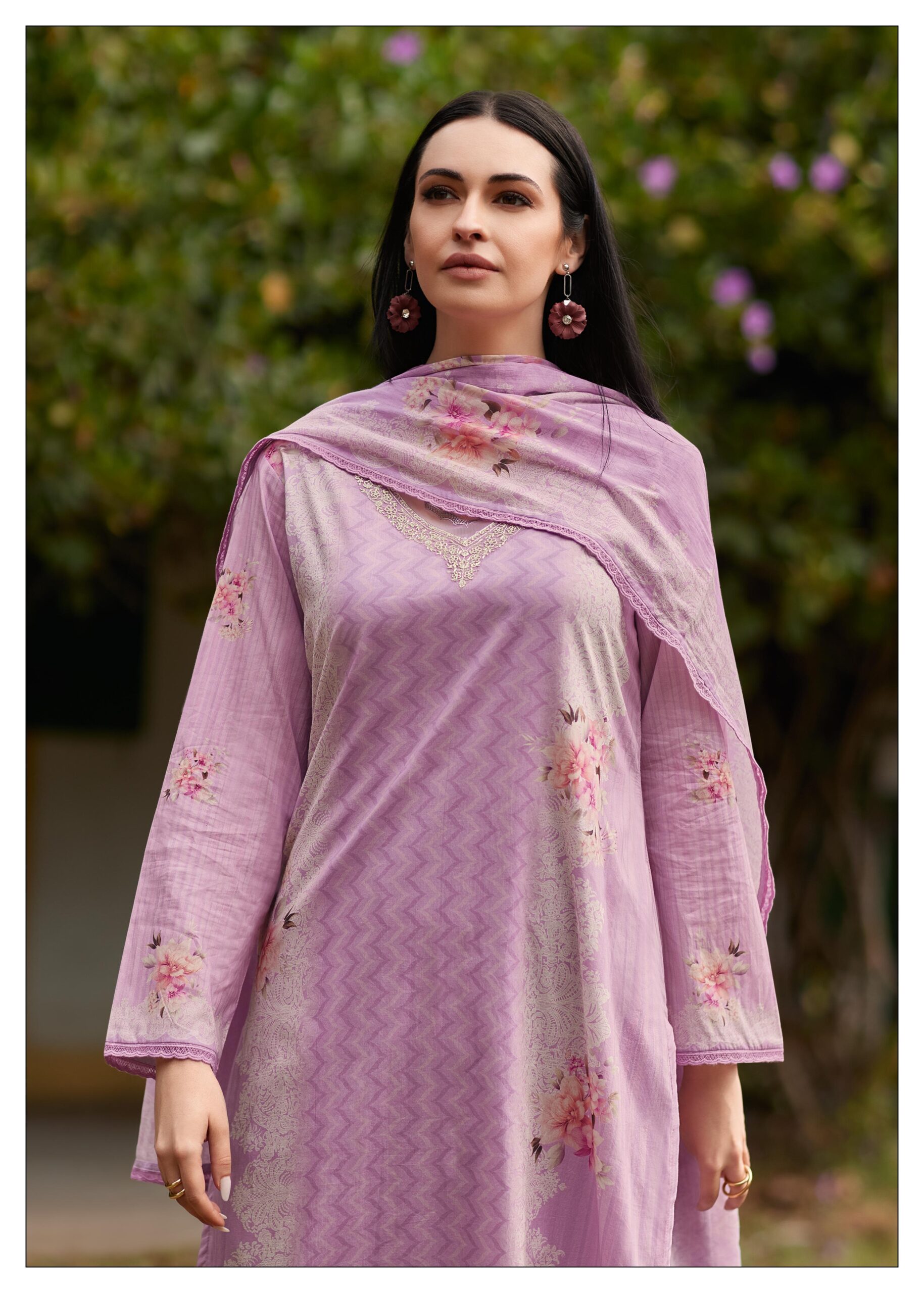 Varsha Aqua Premium Cotton Unstitched Salwar Suit Collection