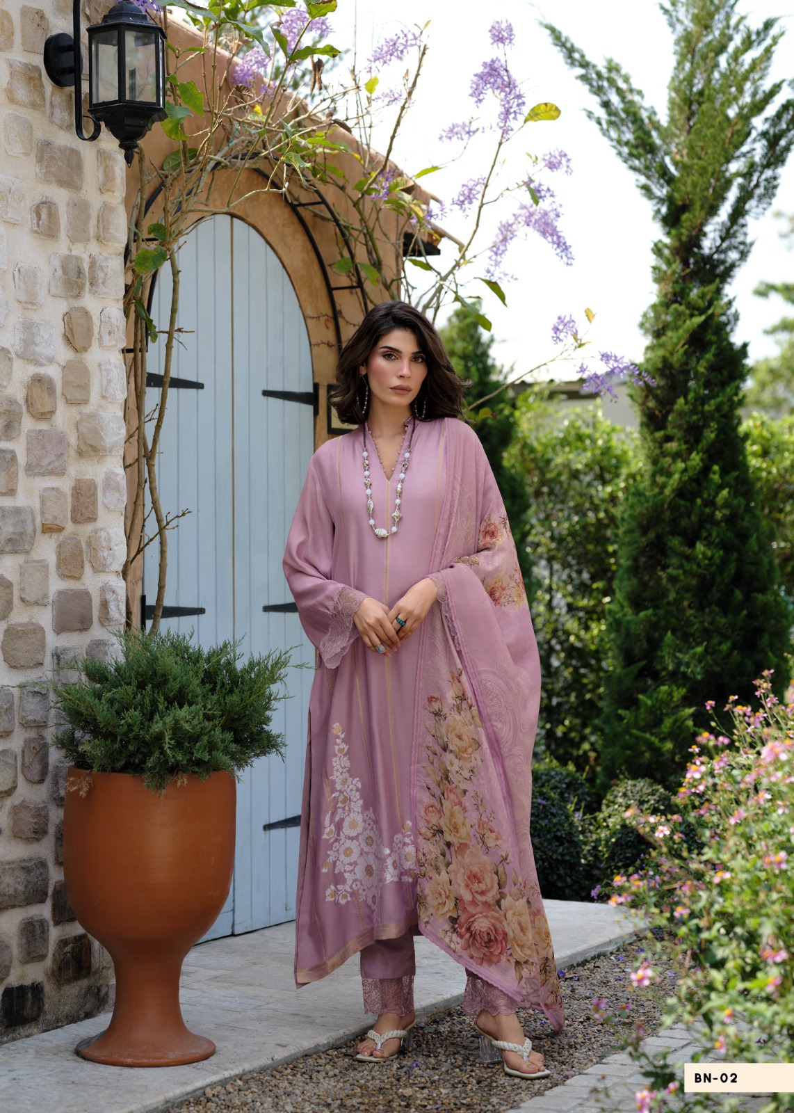 Varsha Bianca Muslin Wholesale Fancy Simmer Dress Material Collection - Image 2