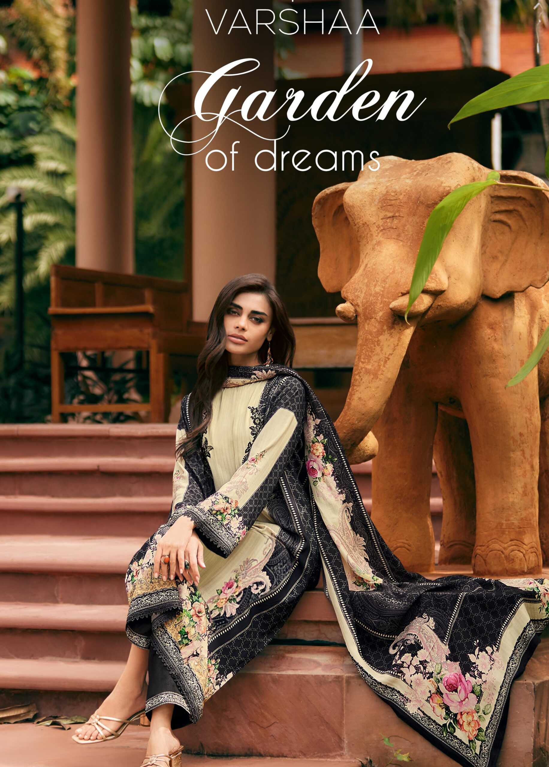 Varsha Cotton Suits Buy Varsha Garden of Dreams Elegant Muslin Cotton Suits