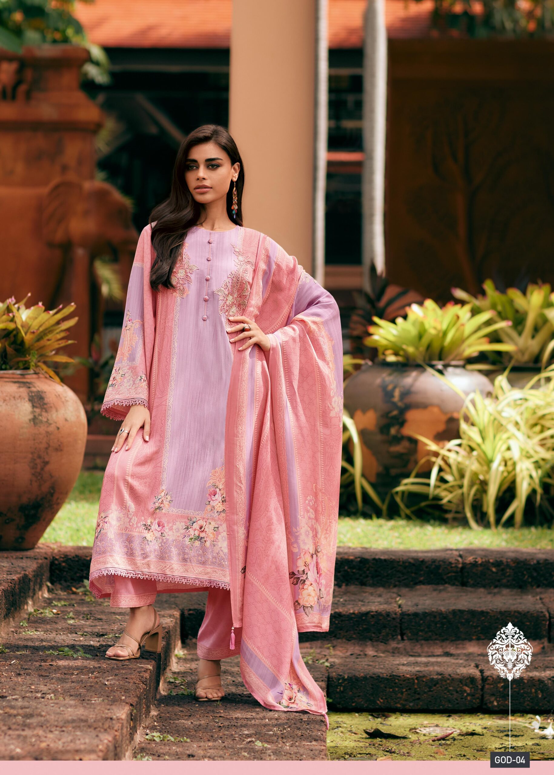 Varsha Garden of Dreams Muslin Cotton Digital Printed Suits Catalog - Image 3