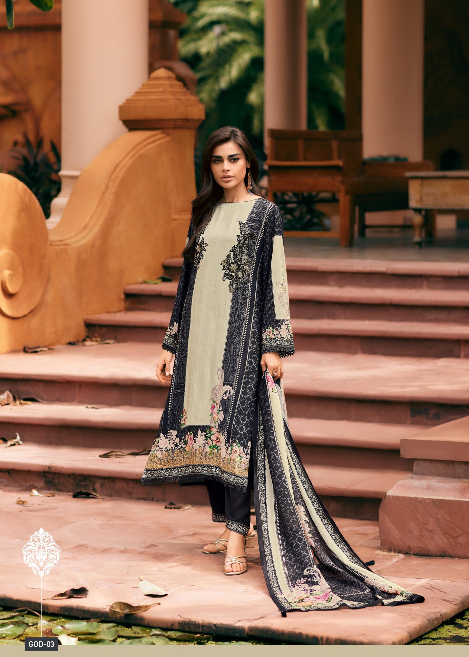 Varsha Garden of Dreams Muslin Cotton Digital Printed Suits Catalog - Image 2