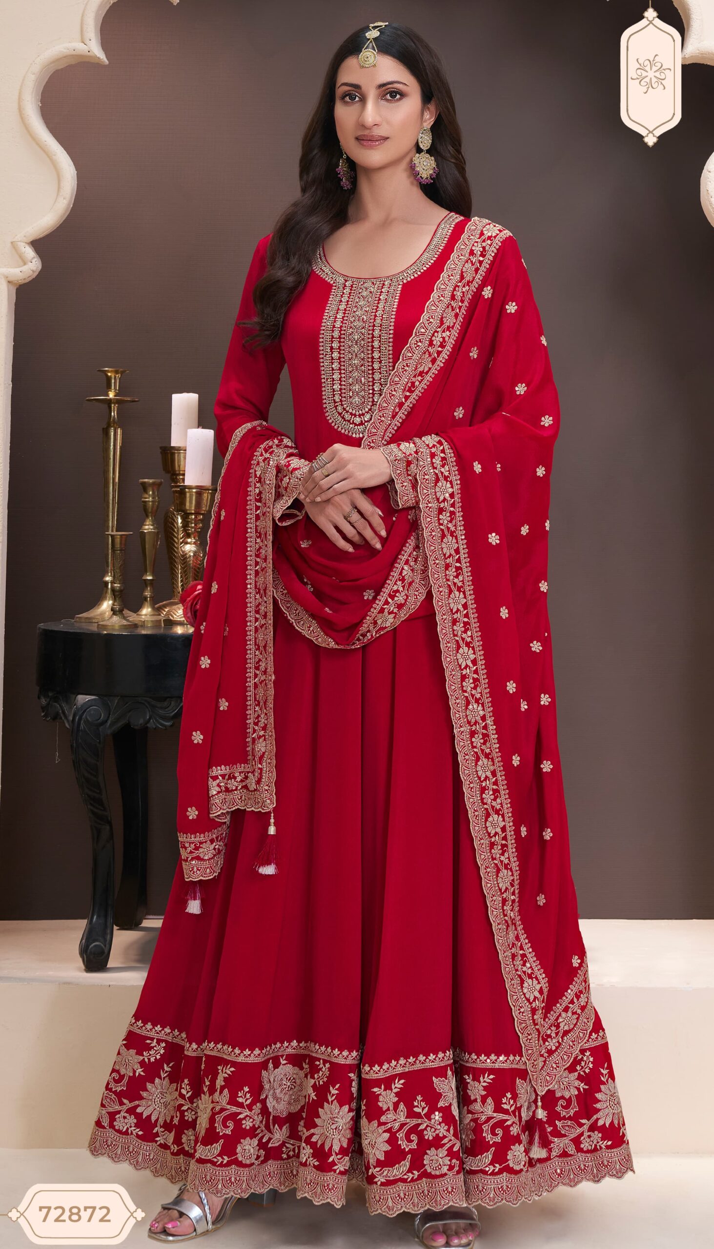 Vinay Kuleesh Blaze Chinon Wholesale Designer Salwar Kameez Collection - Image 4