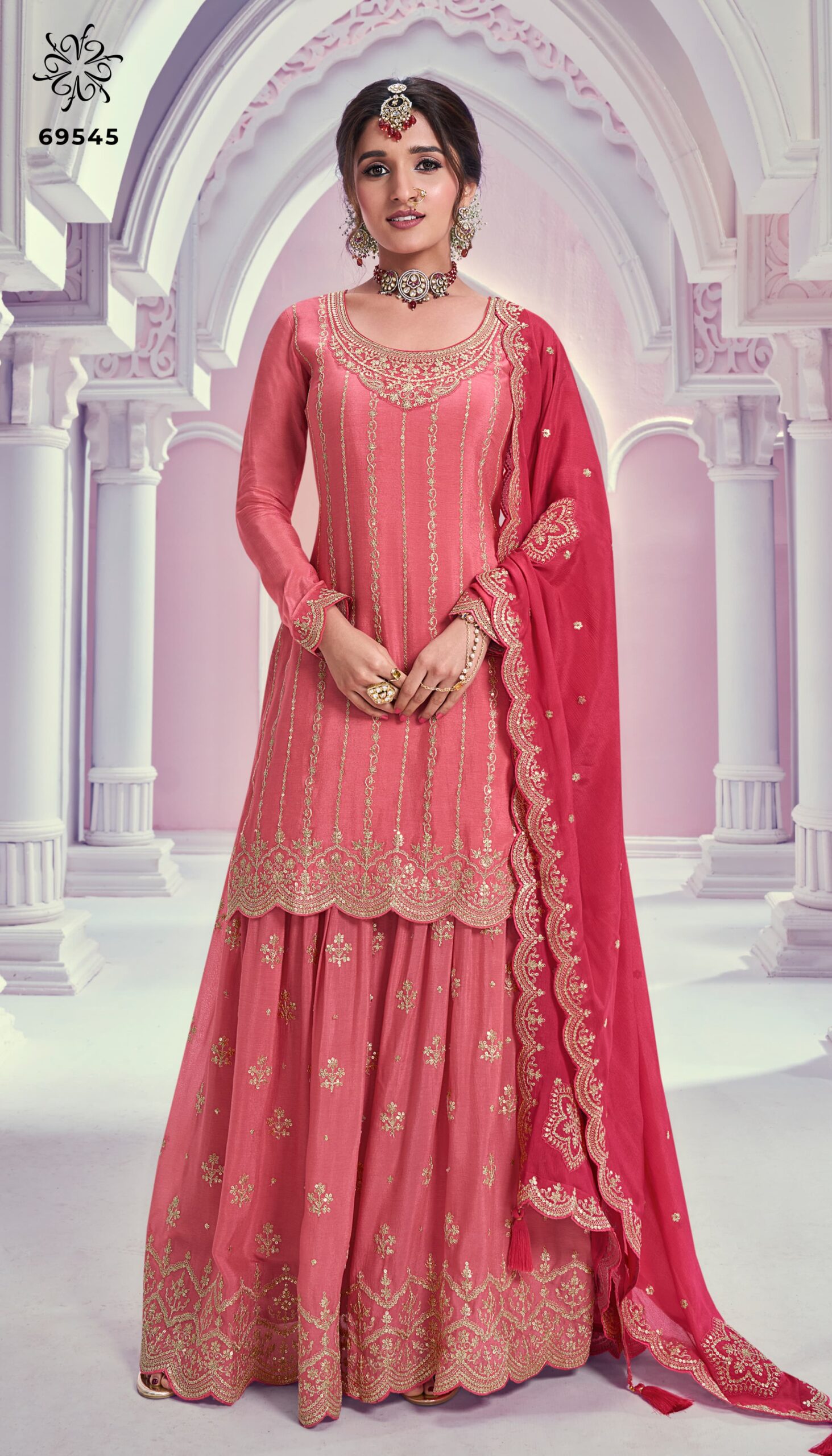 Vinay Rangrasiya Chinon Wholesale Designer Salwar Suit Catalog - Image 7
