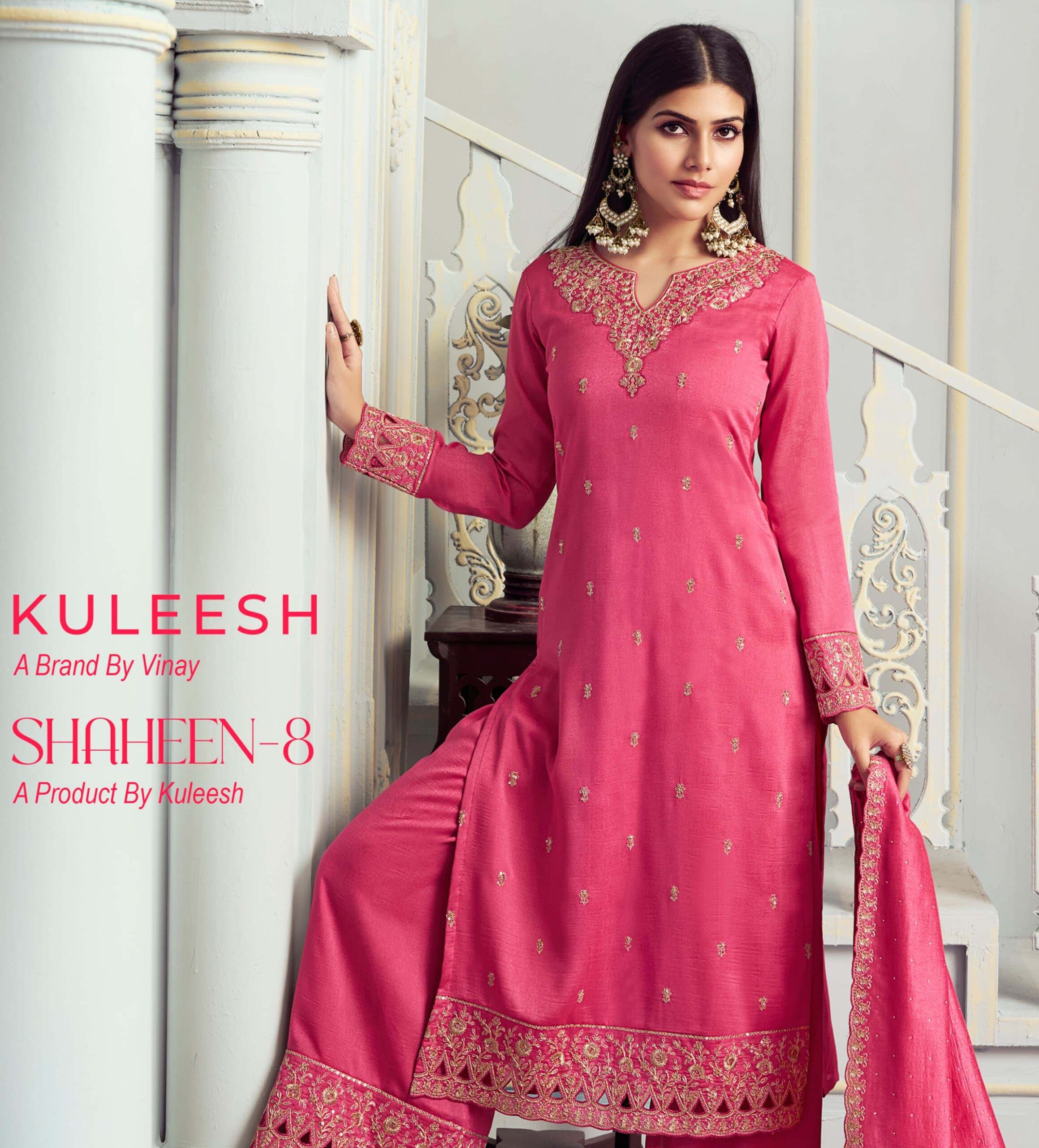 Vinay Shaheen-8 Georgette Wholesale Designer Salwar Suit Catalog