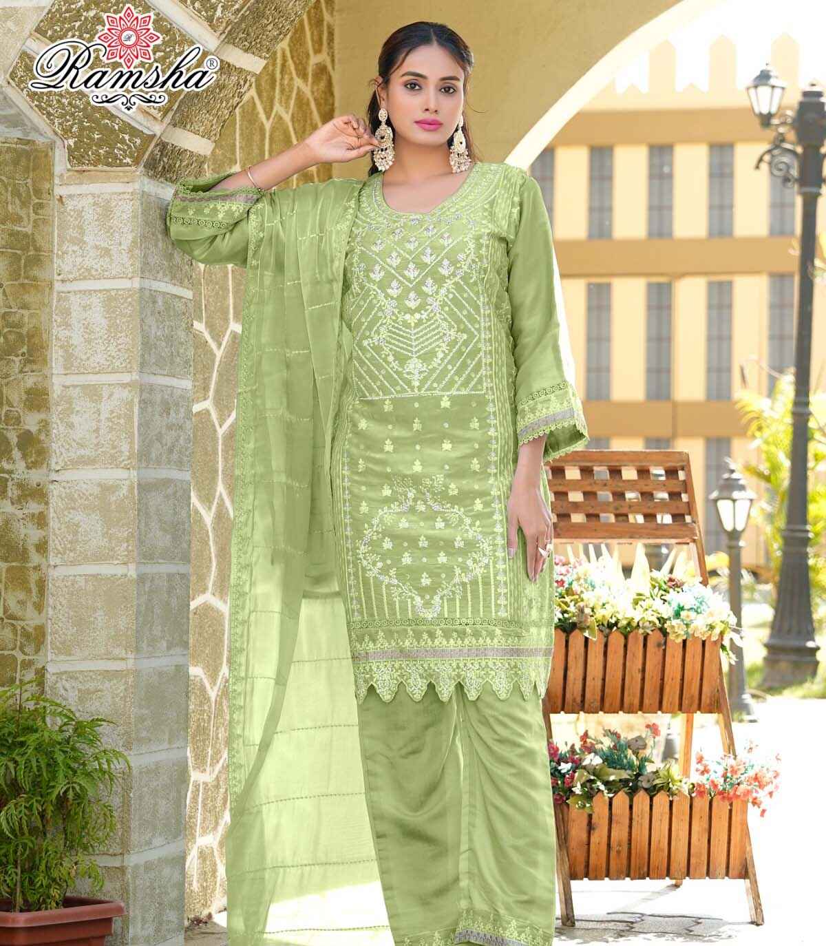 Ramsha R-1284 Nx Jimi Chu Wholesale Pakistani Readymade Eid Collection