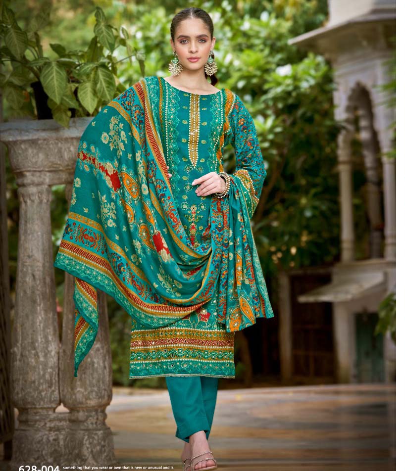 Zulfat Shifaa Jam Cotton Printed Wholesale Pakistani Dress Material Catalog