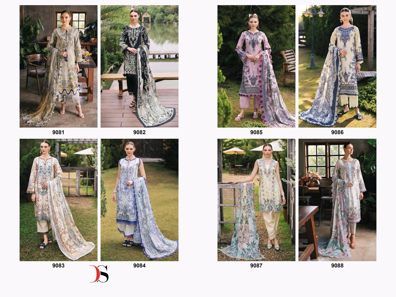 Deepsy Jade Urban 25 Cotton Dupatta Wholesale Pakistani Salwar Kameez Catalog - Image 10
