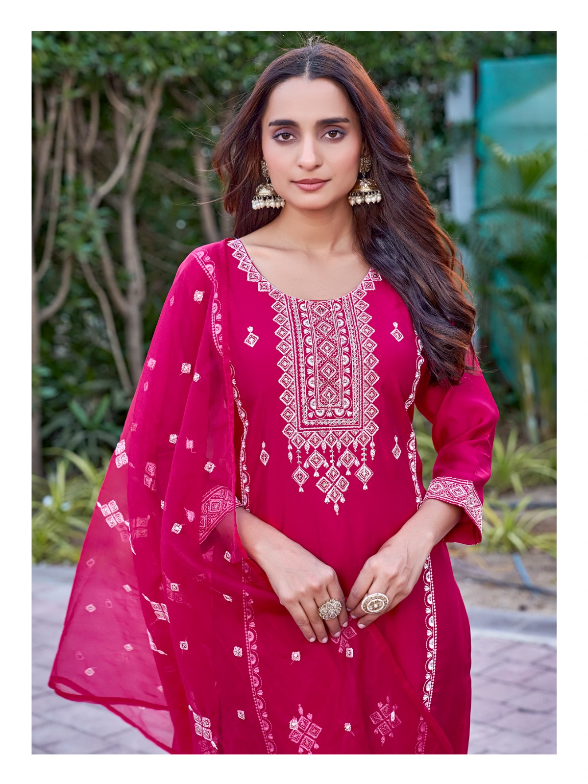 Aanchi Mint Roman Silk Straight Suit with Fancy Organza Dupatta Wholesale Catalog