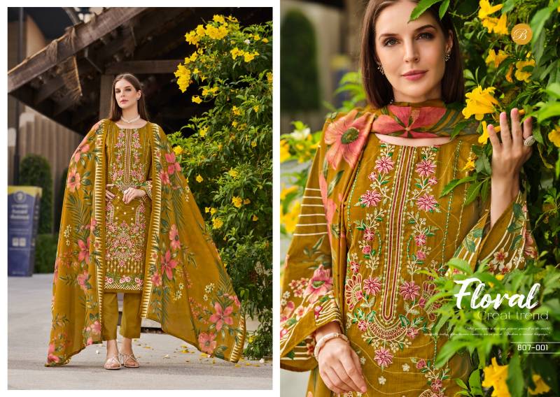 Belliza Chevron Vol 2 Cotton Printed Wholesale Pakistani Salwar Suit Collection - Image 2
