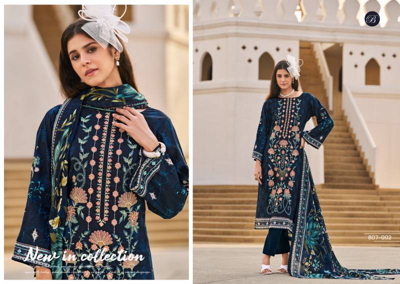 Belliza Chevron Vol 2 Cotton Printed Wholesale Pakistani Salwar Suit Collection - Image 4