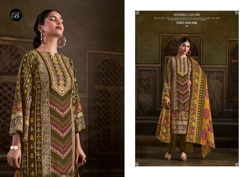 Belliza Musafir Viscose Rayon Printed Wholesale Dress Material Collection - Image 2